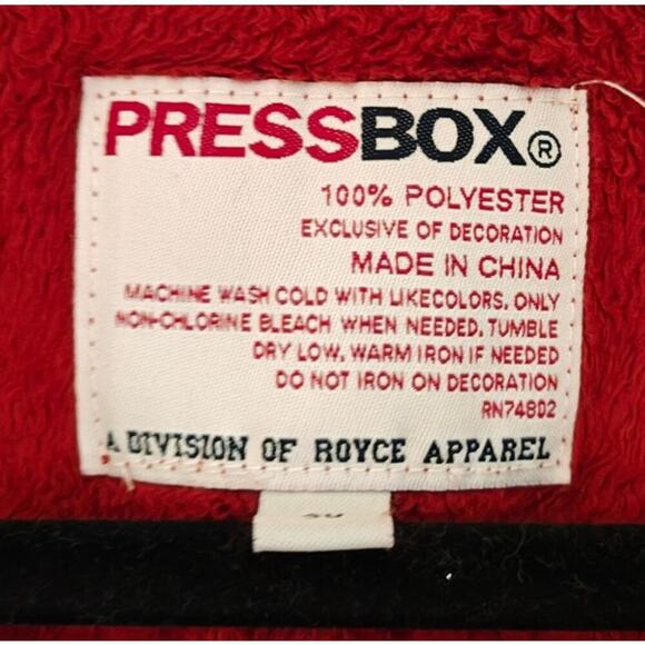 Pressbox Alabama Crimson Tide Jacket Women’s Size 2XL Red Game Day Fanwear - Picture 2 of 4